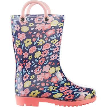 Austin Trading Co. Toddler Girls' Floral Rain Boots                                                                             