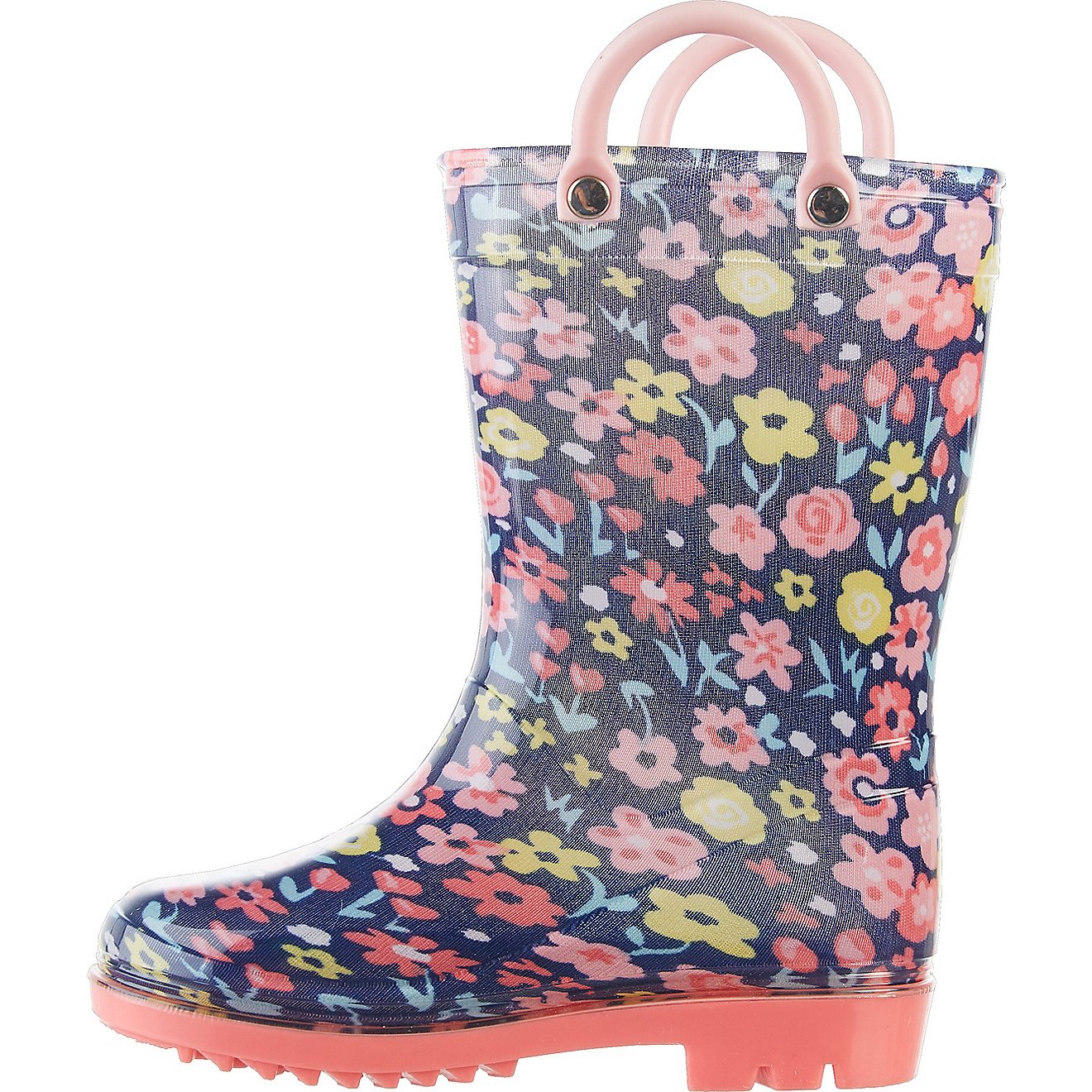 Austin Trading Co. Toddler Girls' Floral Rain Boots                                                                              - view number 2