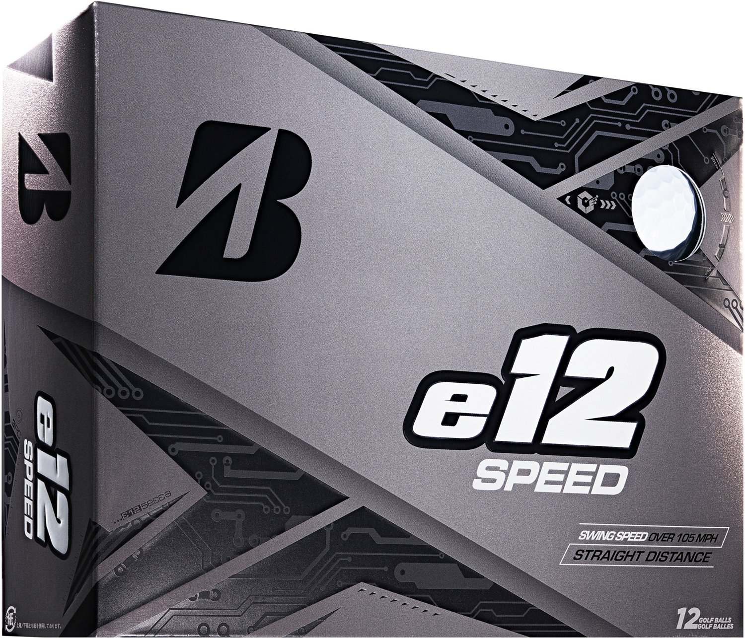 Bridgestone Golf E12 Speed Golf Balls 12Pack Prior Gen Academy