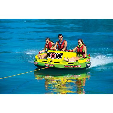 WOW Watersports Sister Series Zelda 3-Person Inflatable Towable Tube