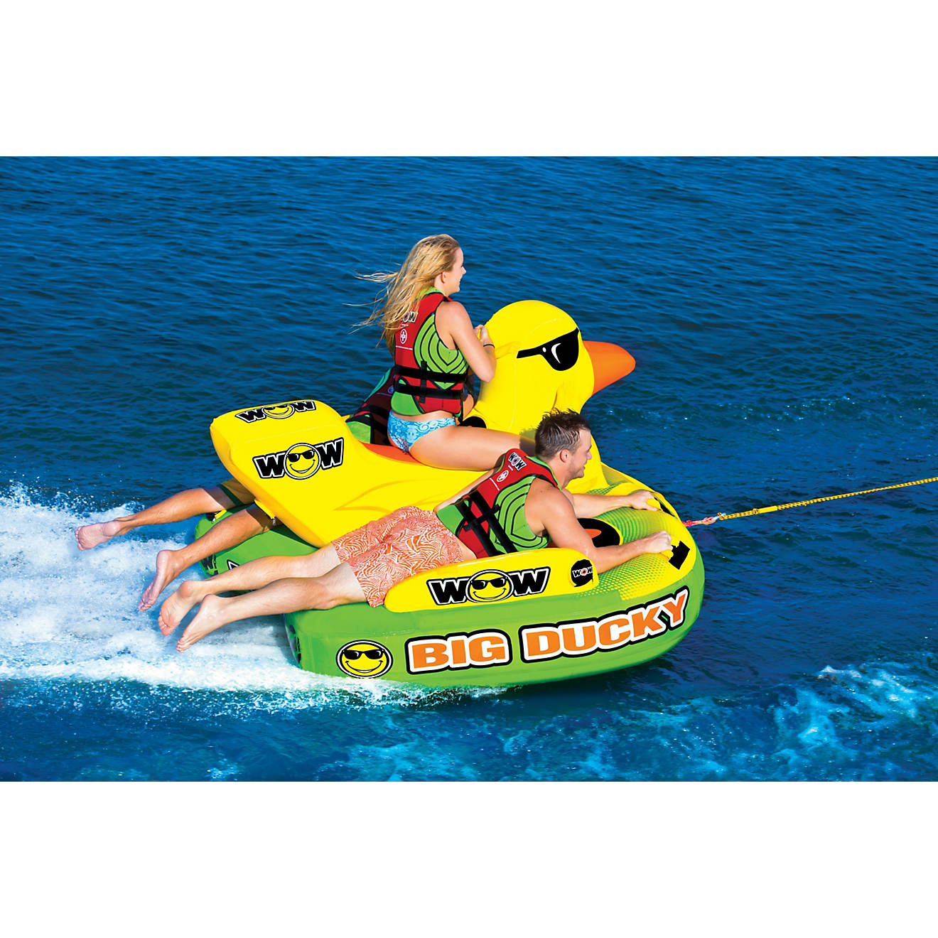 WOW Watersports Big Ducky 3-Person Inflatable Towable Tube                                                                       - view number 1
