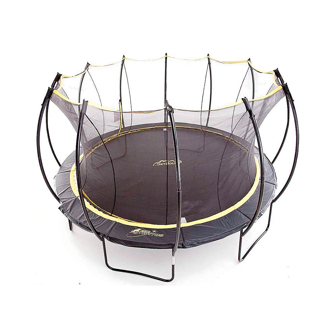SkyBound Stratos 12 ft Round Trampoline with Full Safety Net Enclosure System                                                    - view number 1