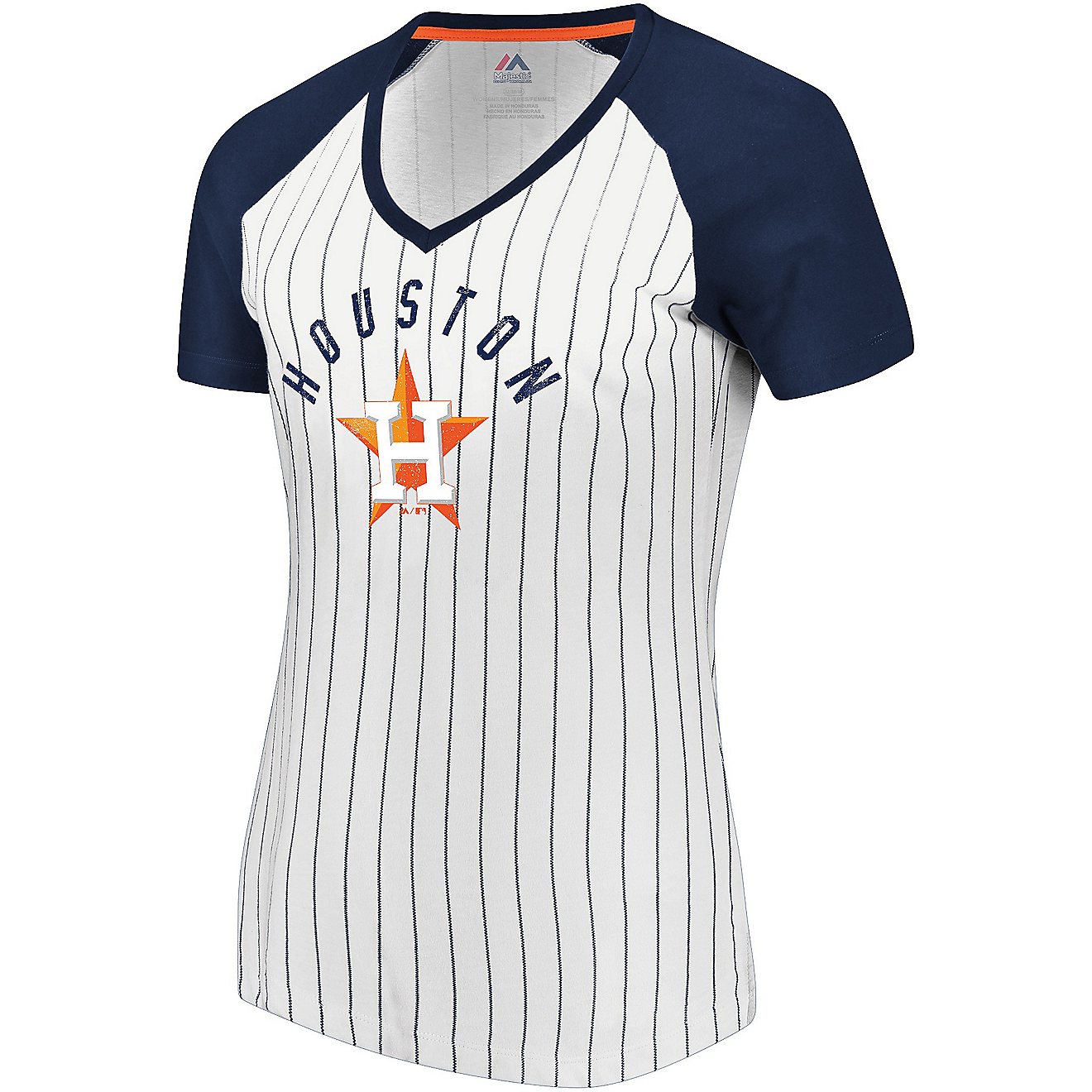 Majestic Women's Houston Astros Paid Our Dues Short Sleeve T-shirt                                                               - view number 2