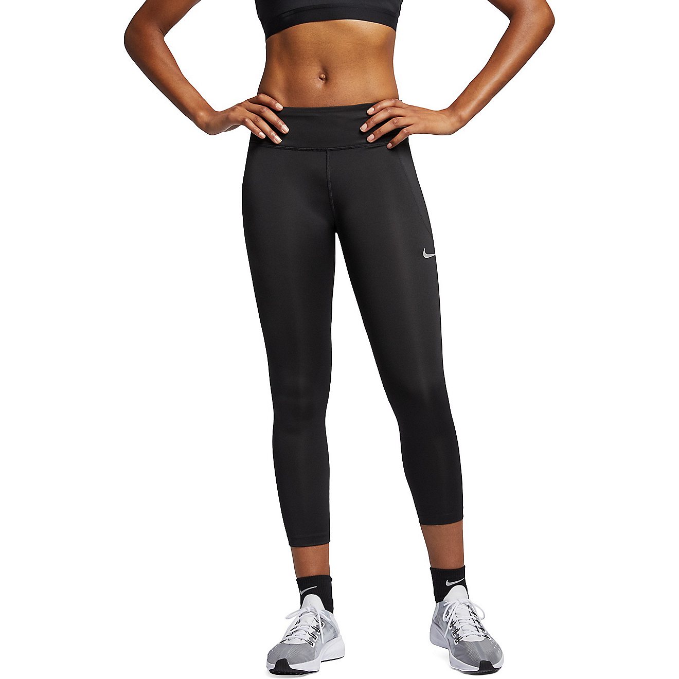 Nike Women's Fast Crop 7/8 Running Crop Leggings                                                                                 - view number 1