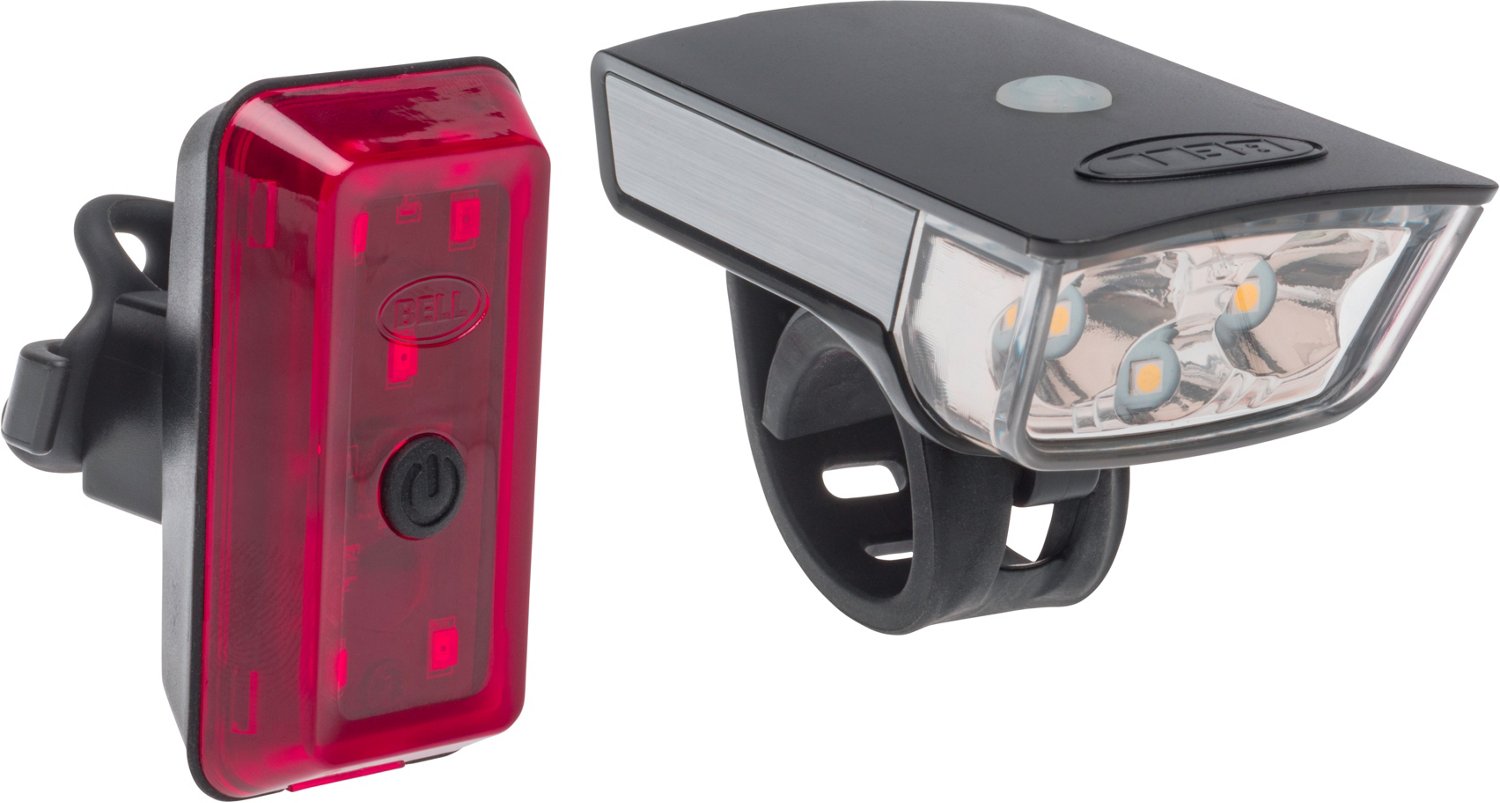 bell lumina 2.0 usb rechargeable bike led light set