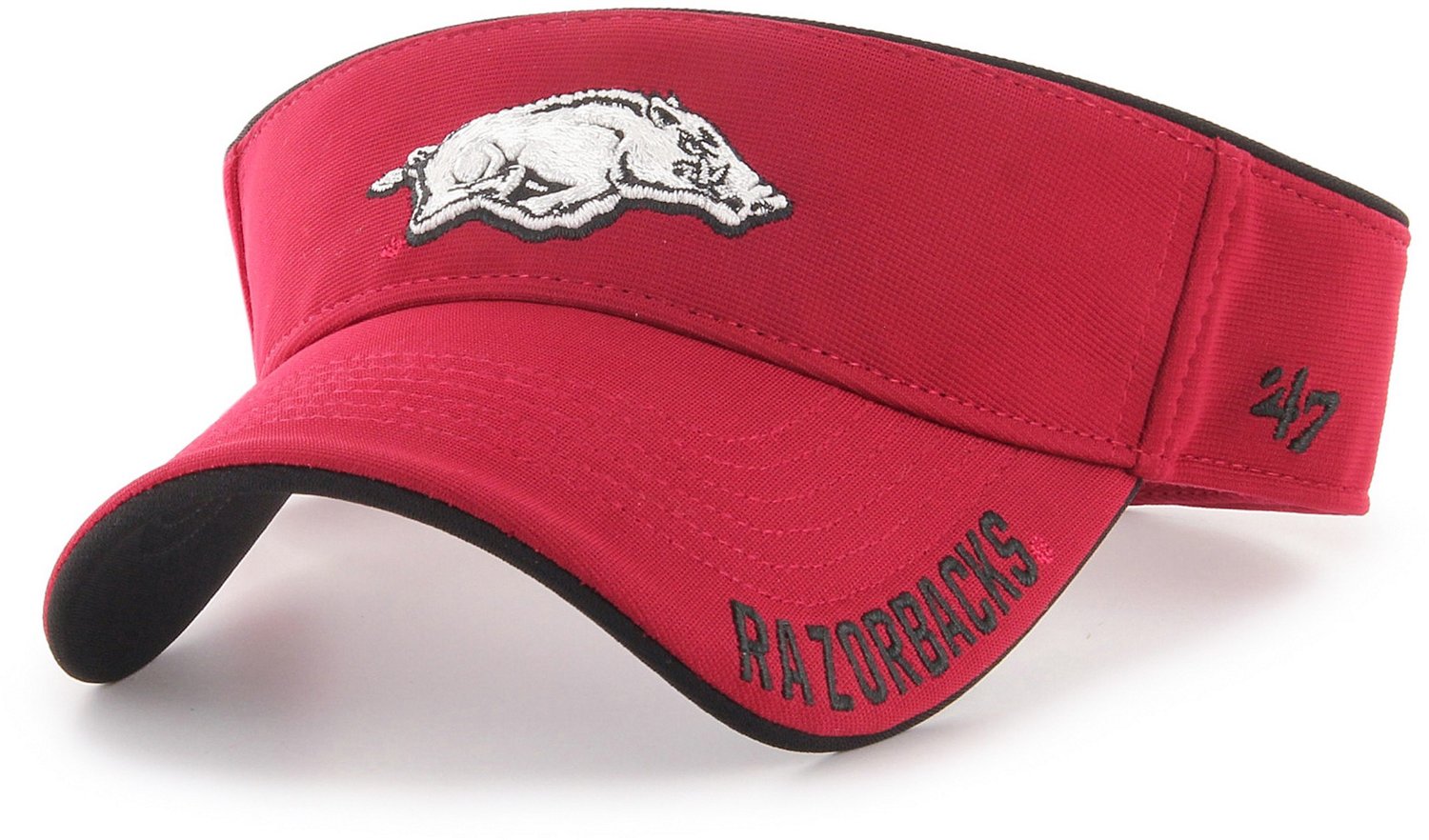 arkansas razorback visor