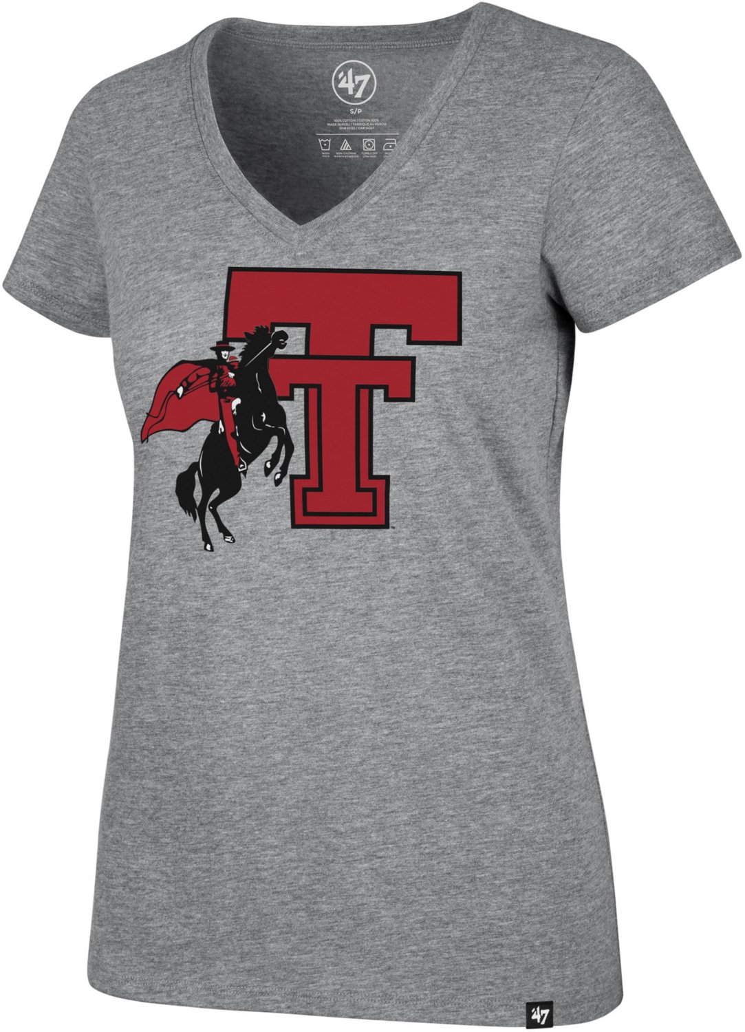 '47 Texas Tech Women's Ultra Rival V-neck T-shirt | Academy