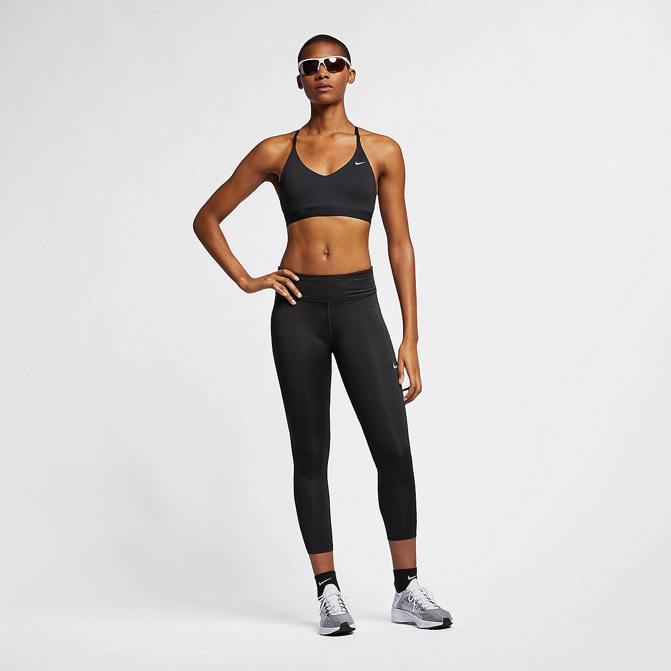 Nike Women's Fast Crop 7/8 Running Crop Leggings                                                                                 - view number 8