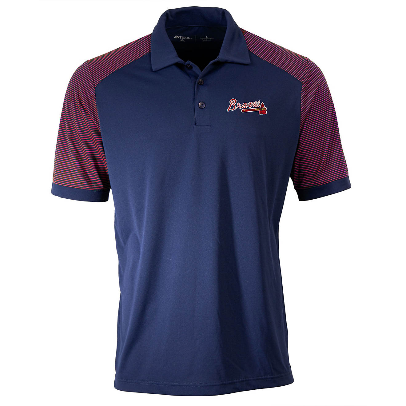 Antigua Men's Atlanta Braves Engage Polo Shirt                                                                                   - view number 1