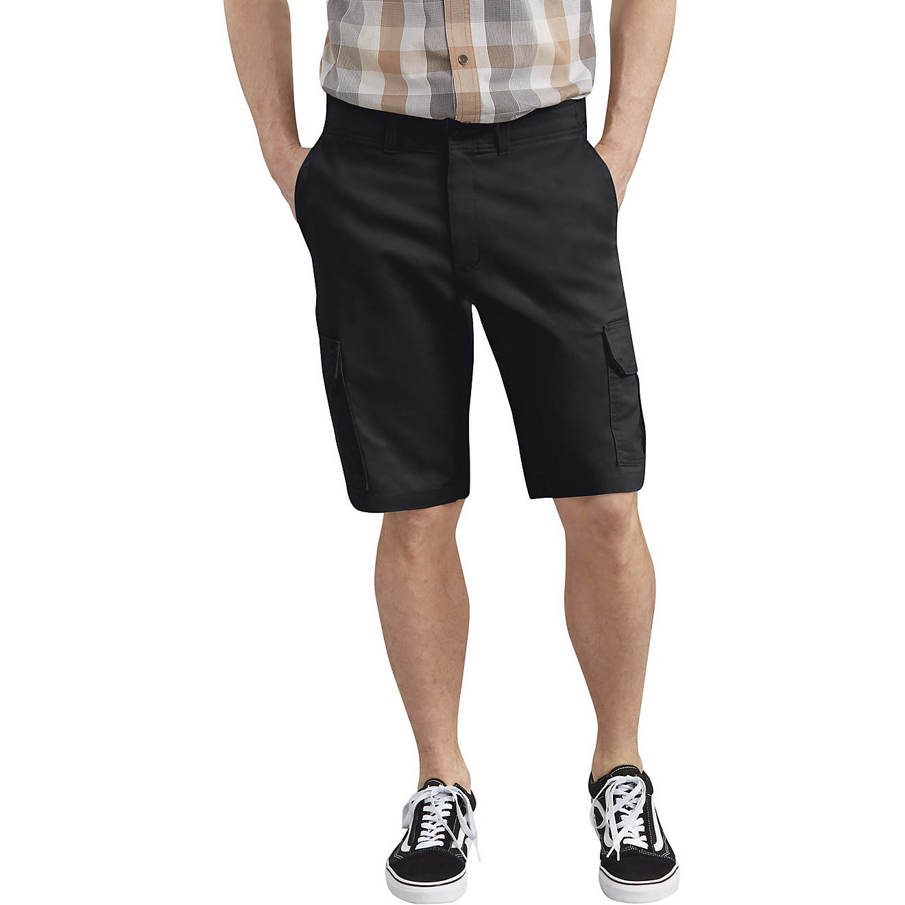 Dickies Men's X-Series Active Waist Washed Cargo Shorts                                                                          - view number 1