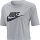 Nike Women's Sportswear Essential Cropped T-shirt                                                                                - view number 1 image