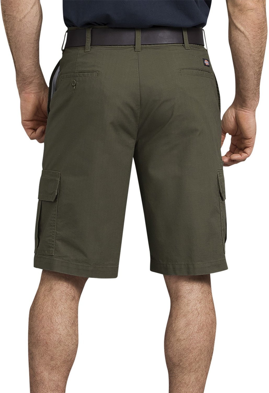 Dickies Men's Tough Max Ripstop Cargo Shorts 11 in Academy