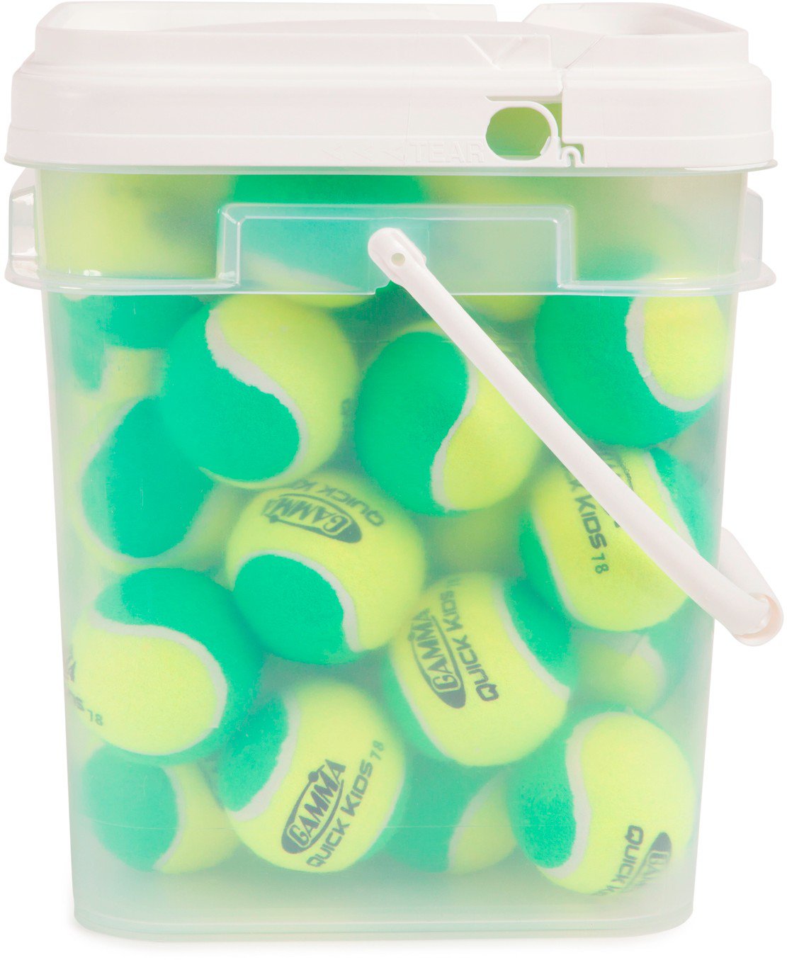 Gamma Quick Kids 78 Youth Tennis Balls Bucket 48Count Academy