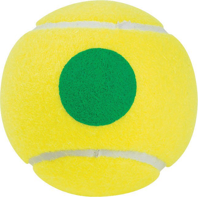 Gamma Green Dot 78 Youth Tennis Balls 12Count Academy