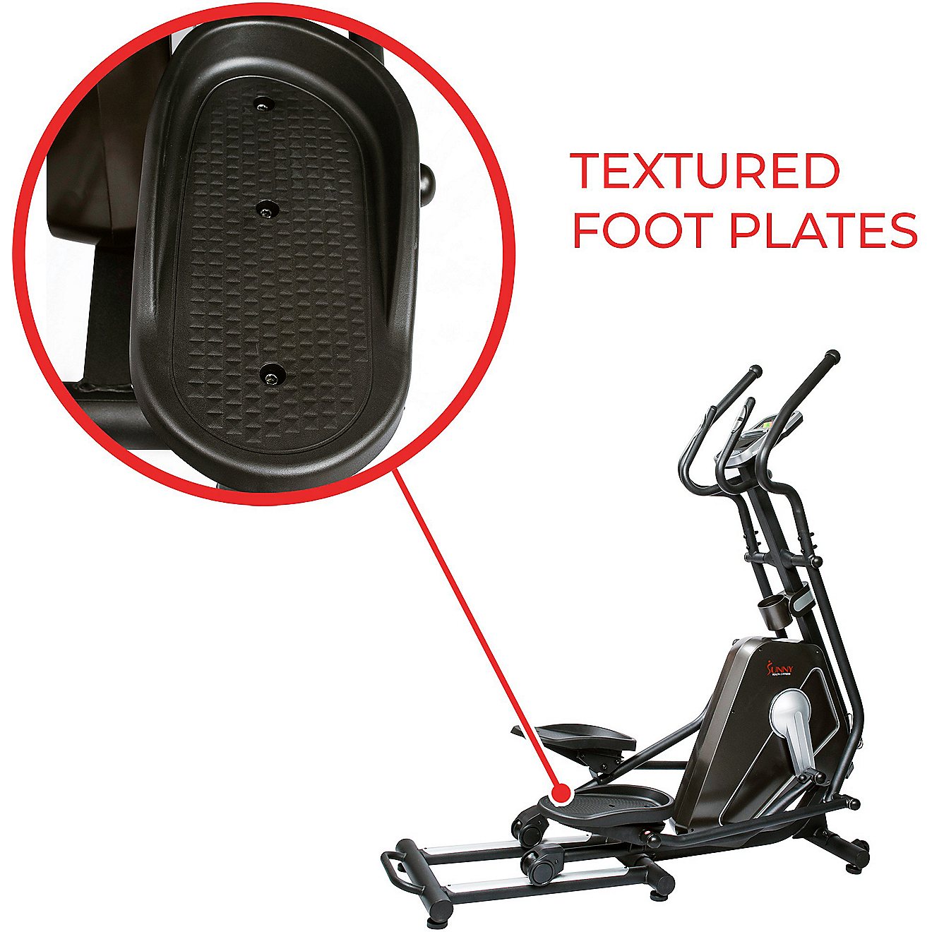 Sunny Health & Fitness Circuit Zone SF-E3862 Magnetic Elliptical Trainer                                                         - view number 7