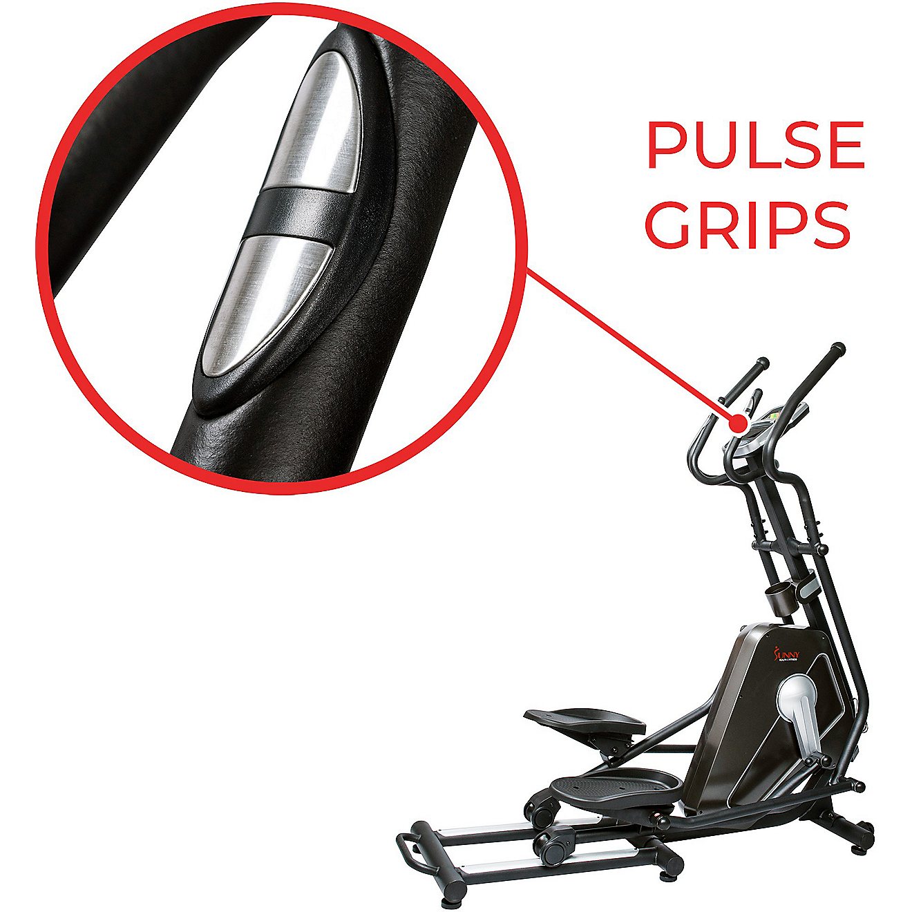 Sunny Health & Fitness Circuit Zone SF-E3862 Magnetic Elliptical Trainer                                                         - view number 9