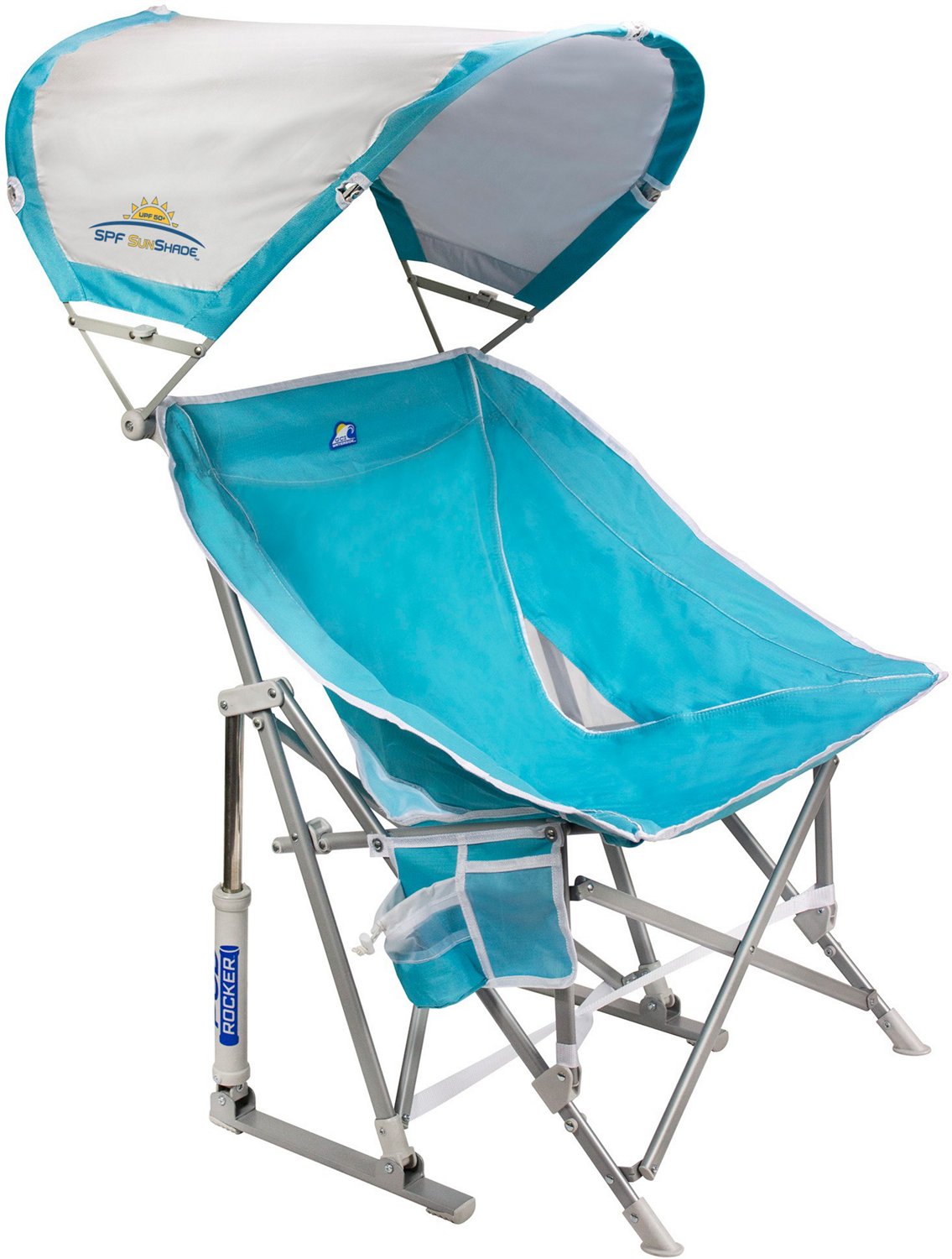 GCI Outdoor Waterside Pod Rocker with SunShade Beach Chair | Academy