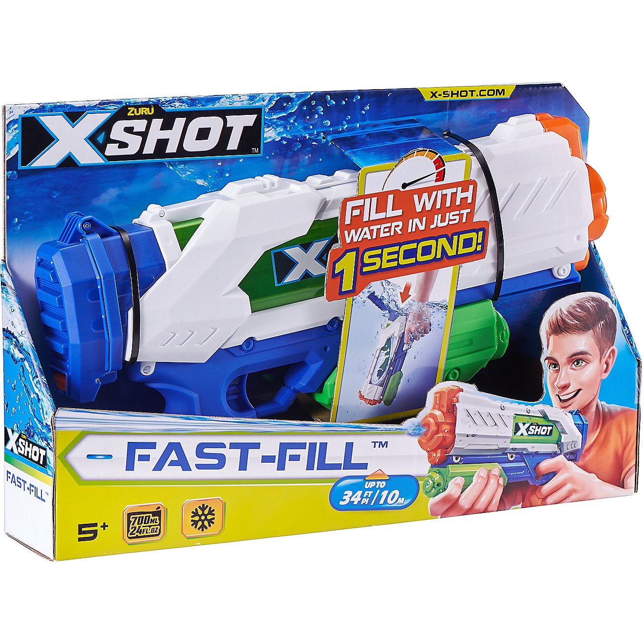 ZURU X-Shot Water Warfare Fast-Fill Water Blaster                                                                                - view number 6