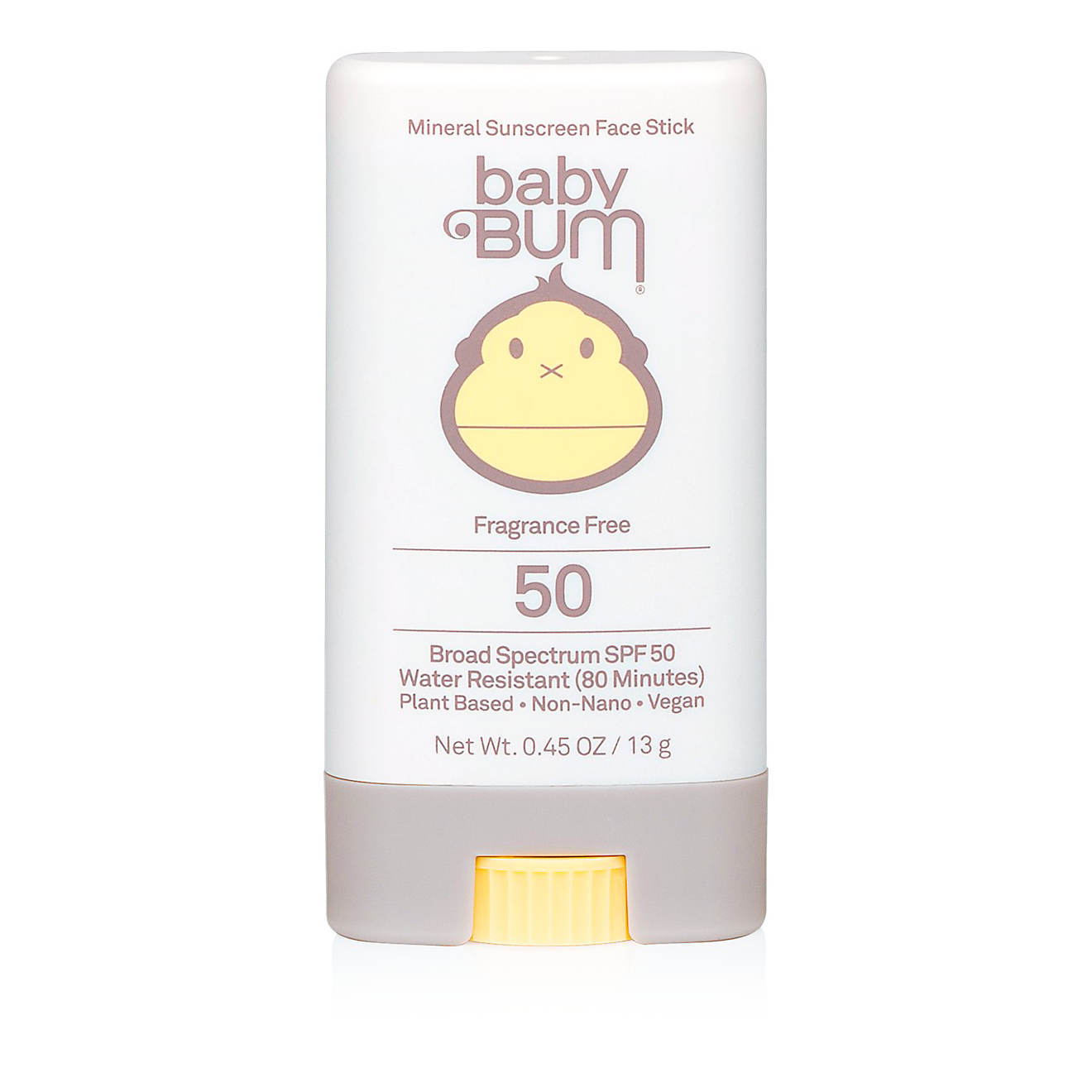 Sun Bum SPF-50 Mineral Fragrance Free Baby 0.45 oz Sunscreen Face Stick                                                          - view number 1