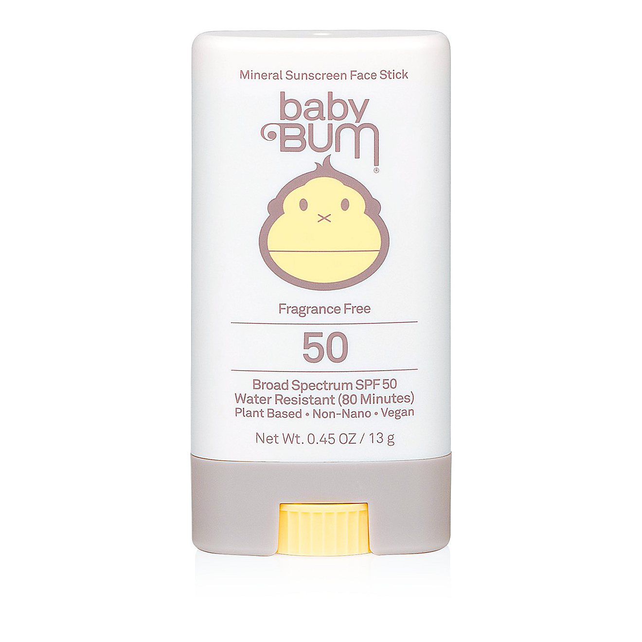 Sun Bum SPF-50 Mineral Fragrance Free Baby 0.45 oz Sunscreen Face Stick                                                          - view number 1
