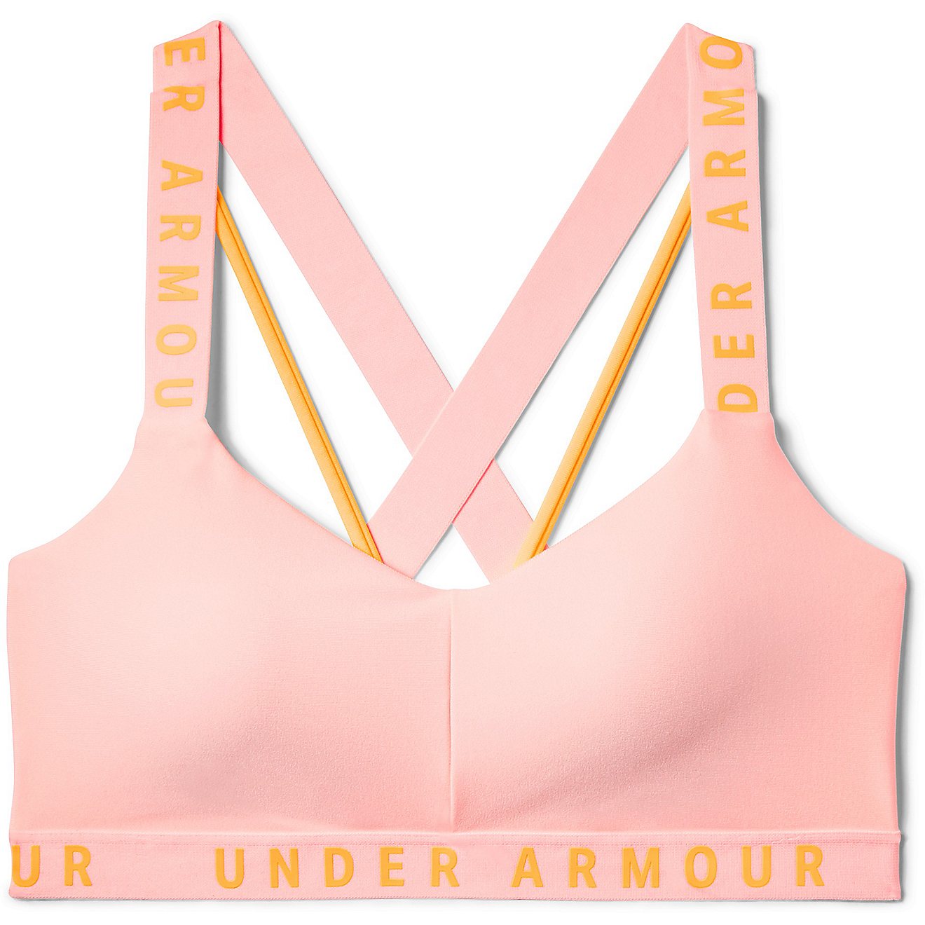 Under Armour Women's Wordmark Strappy Low-Support Sportlette Sports Bra                                                          - view number 3