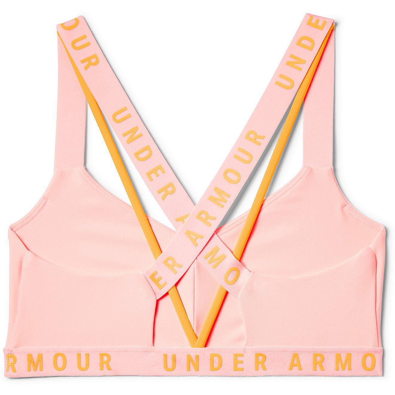 Under Armour Women's Wordmark Strappy Low-Support Sportlette Sports Bra                                                          - view number 4