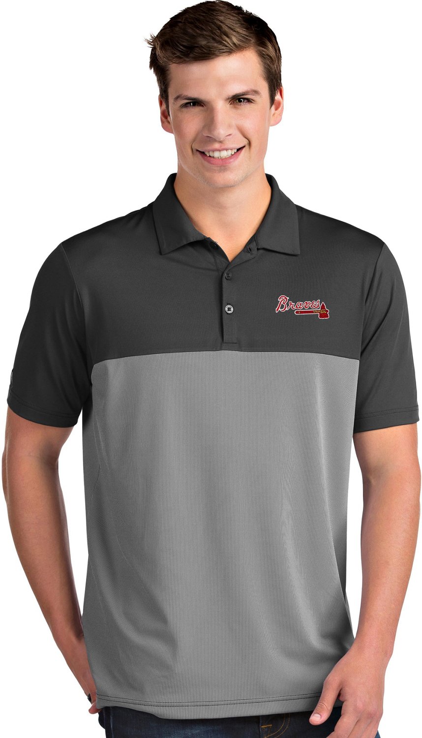 atlanta braves collared shirt