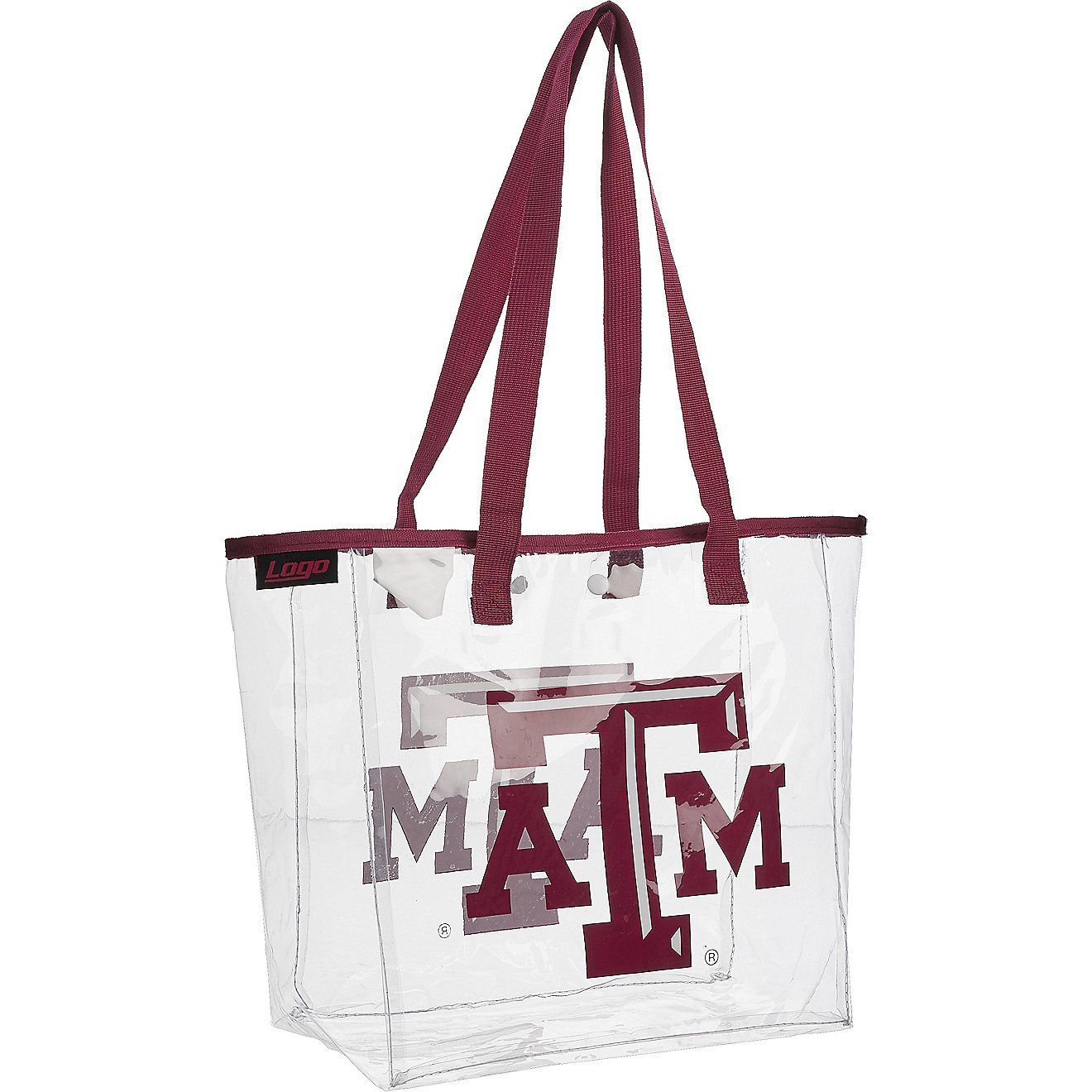 Logo Adults' Texas A&M University Stadium Clear Tote                                                                             - view number 1