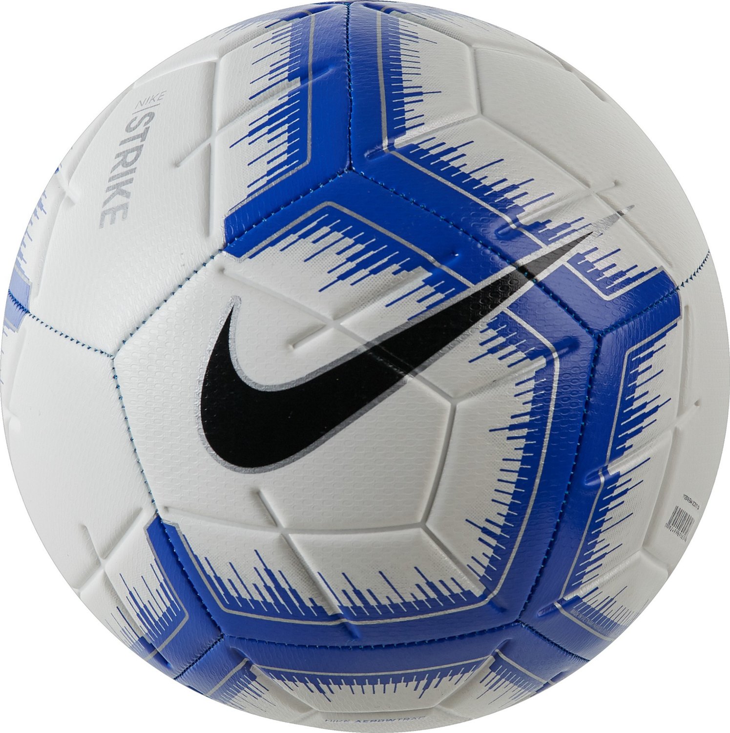 Nike Strike Soccer Ball White/Racer Blue 5 Sports & Outdoors Sports