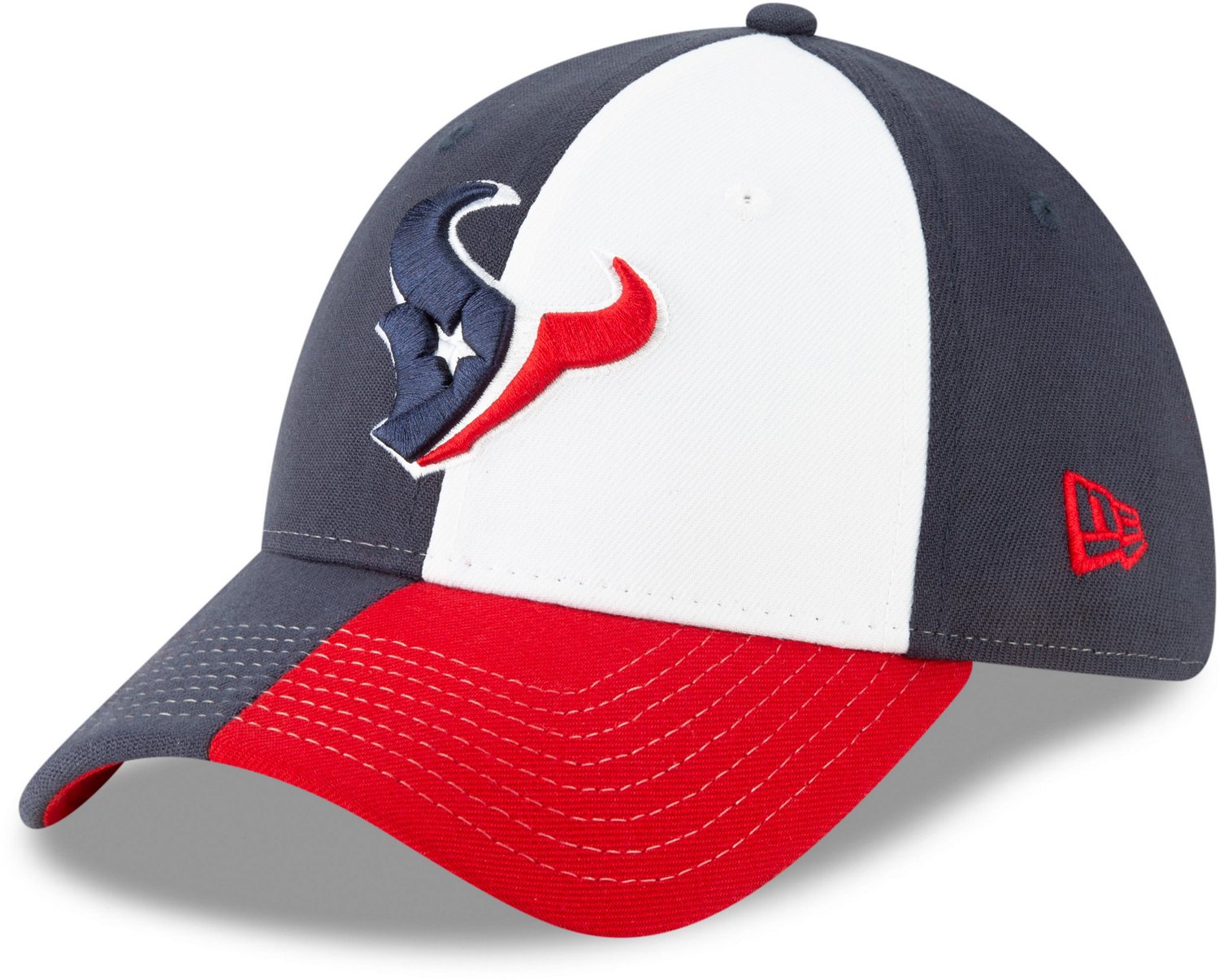 New Era Men's Houston Texans 39THIRTY Stretch Fit Draft Cap | Academy