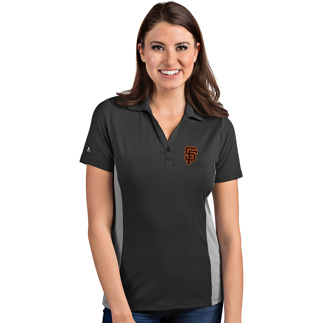 Antigua Women's San Francisco Giants Venture Polo Shirt                                                                          - view number 1