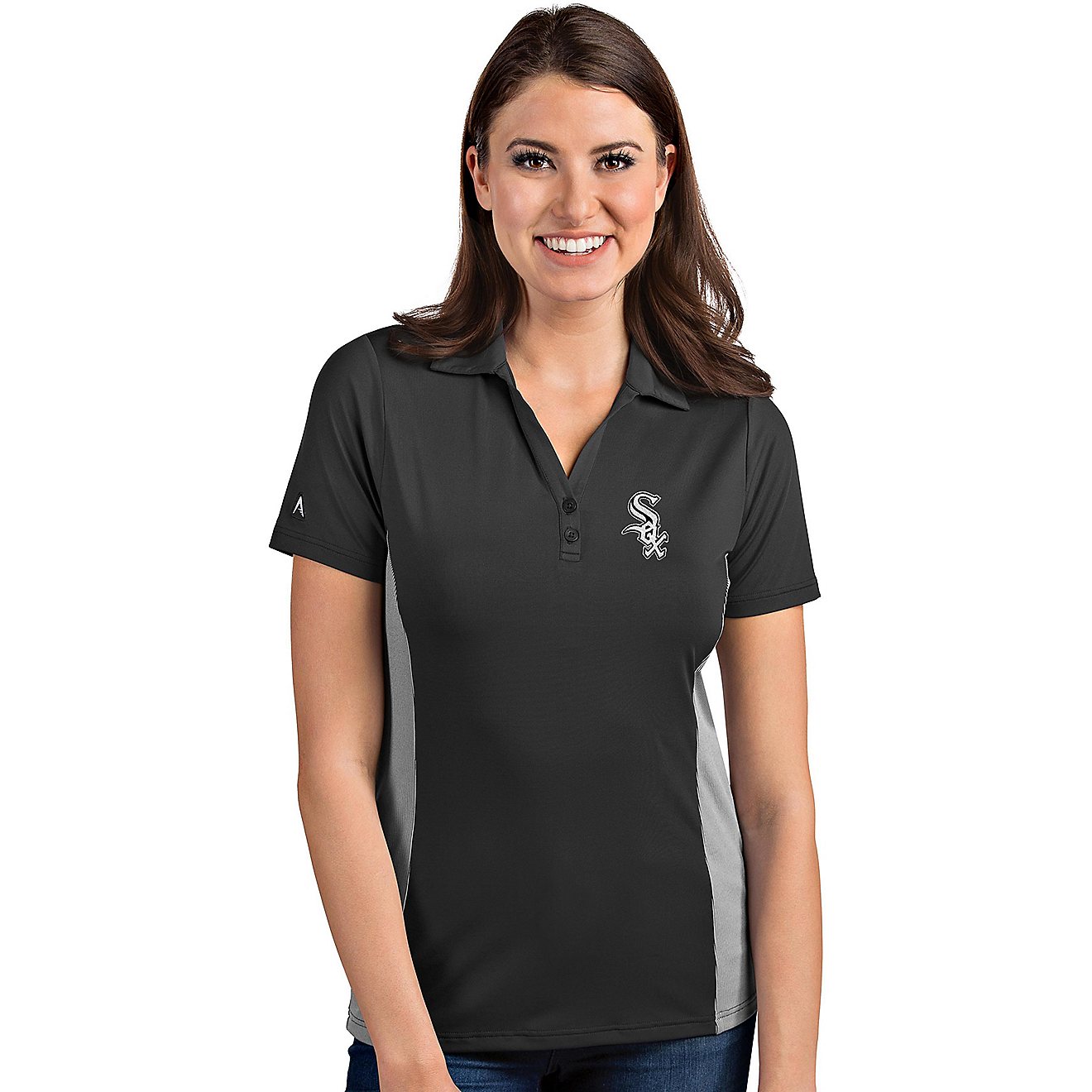Antigua Women's Chicago White Sox Venture Polo Shirt                                                                             - view number 1