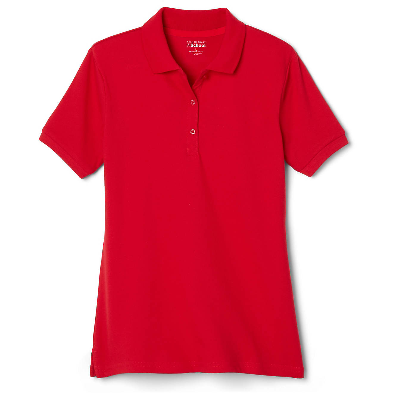 French Toast @School Women's Stretch Pique Polo Shirt                                                                            - view number 1