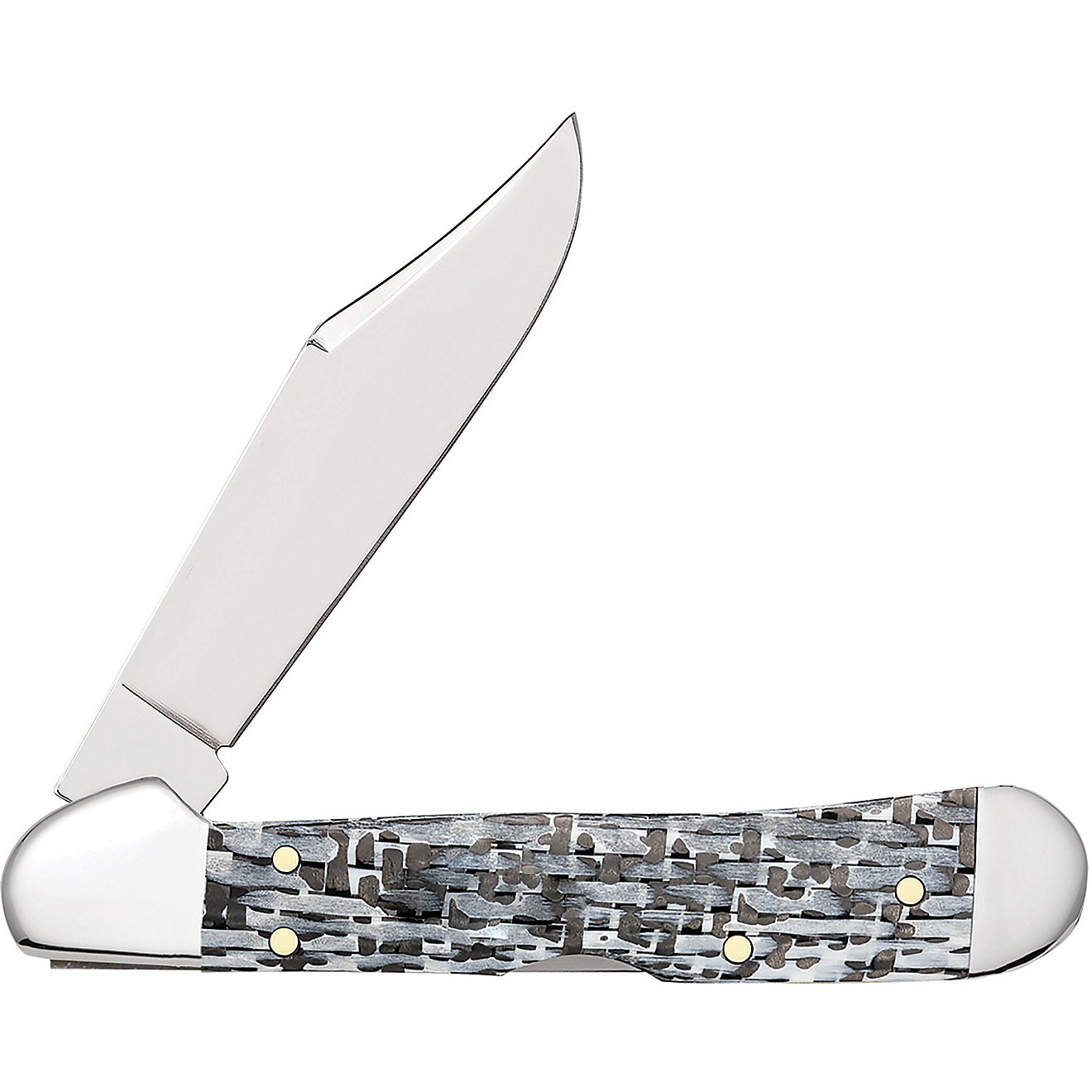WR Case & Sons Cutlery Co Fiber Weave Mini CopperLock Pocket Knife                                                               - view number 2