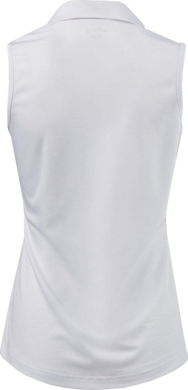 BCG Women's Athletic Sleeveless Polo Shirt Academy