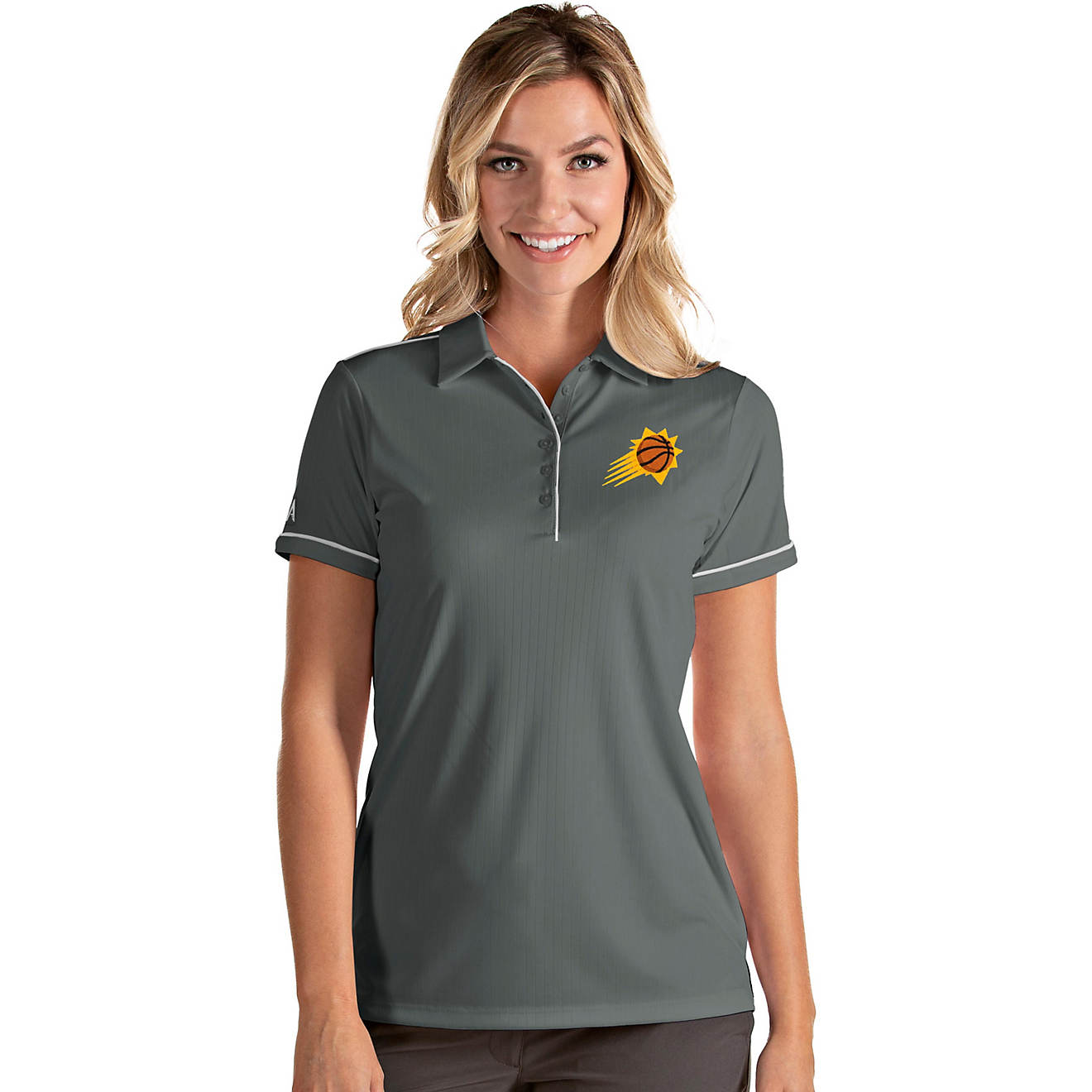 Antigua Women's Phoenix Suns Salute Polo Shirt                                                                                   - view number 1