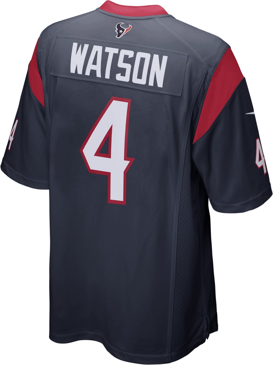 Nike Men's Houston Texans Deshaun Watson Team Color Game Jersey ...