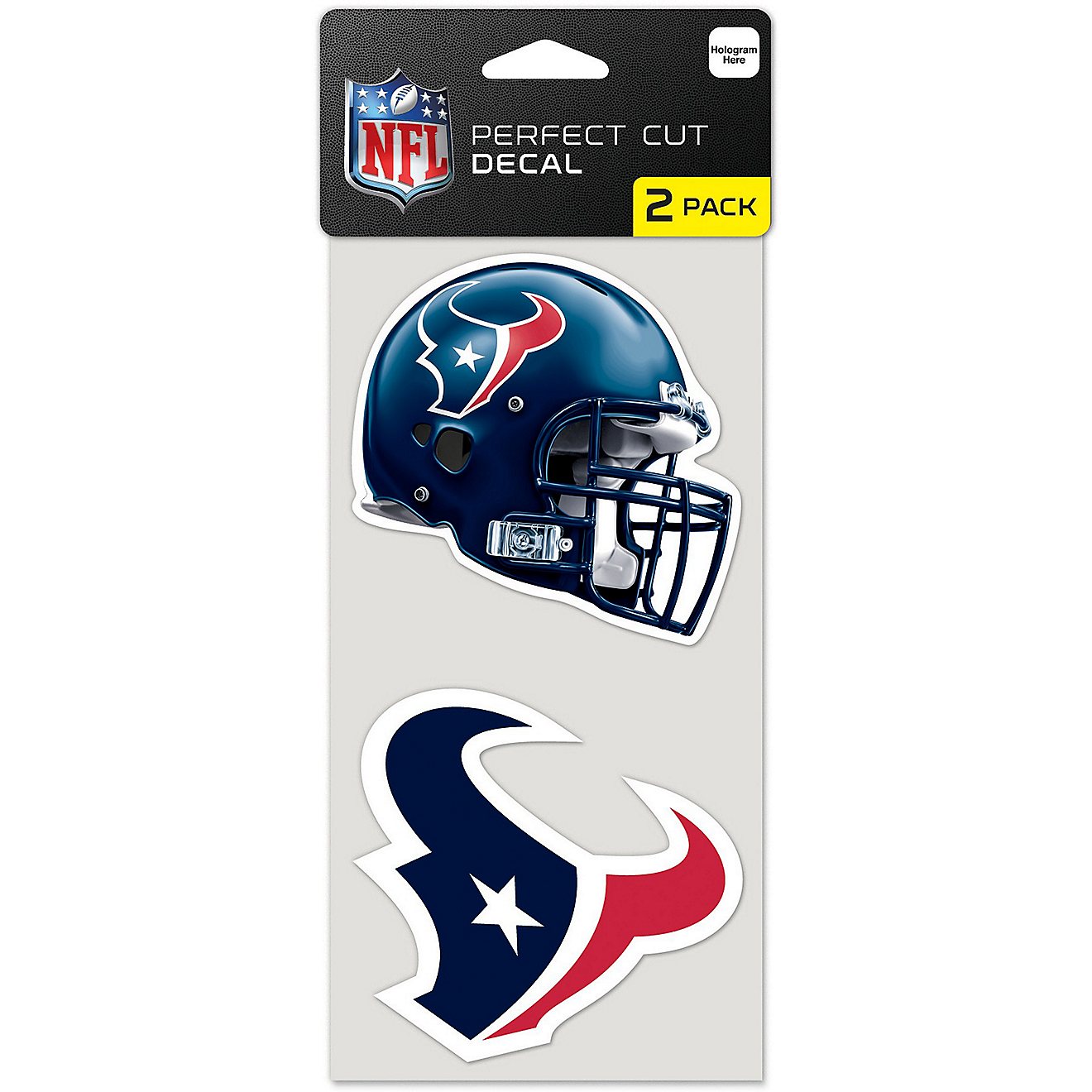 WinCraft Houston Texans Perfect Cut Decals 2-Pack                                                                                - view number 1
