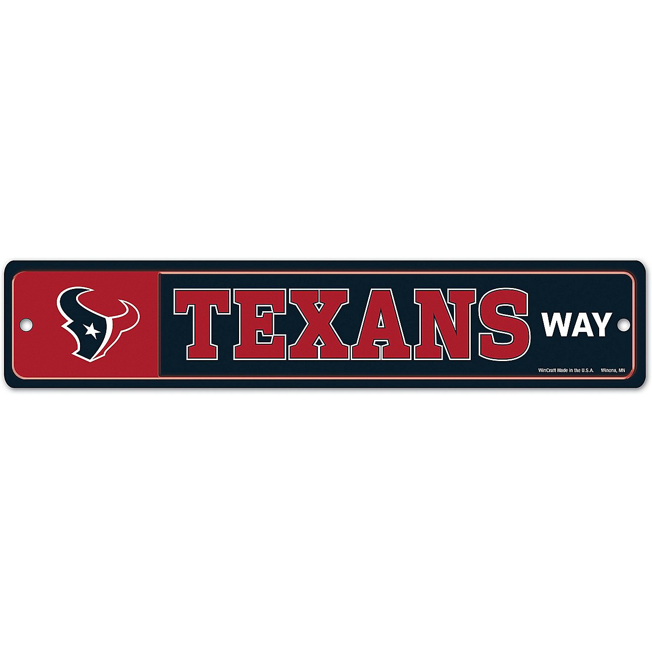 WinCraft Houston Texans Street Sign                                                                                              - view number 1