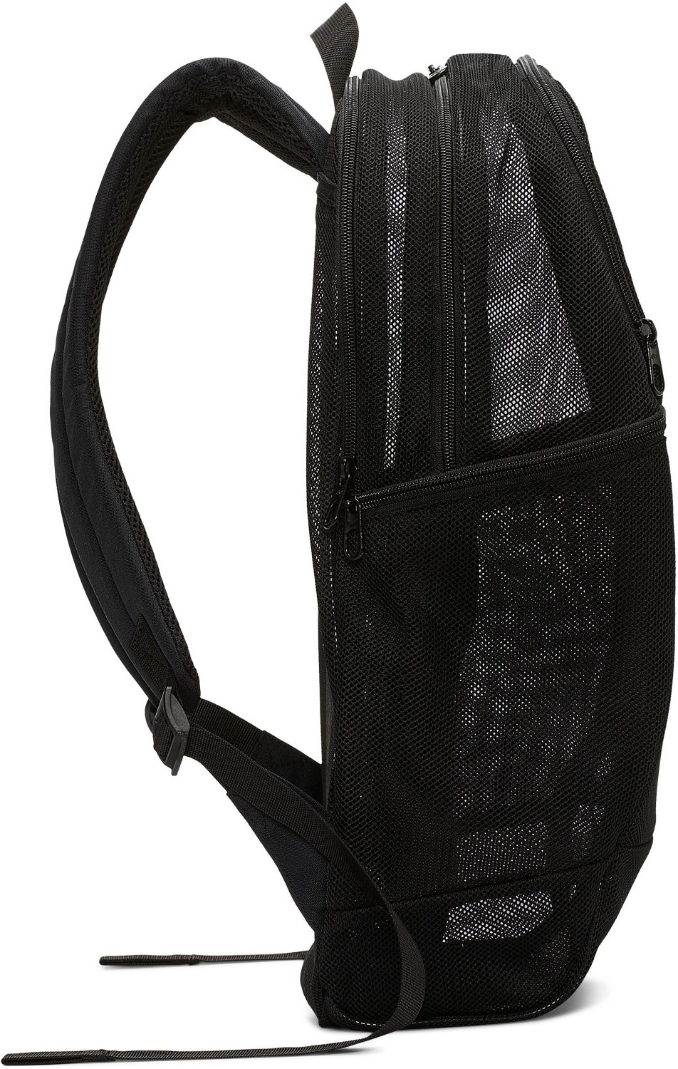 black nike mesh backpack