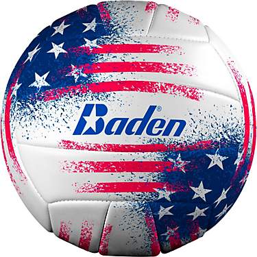 Baden SZ2 Stars and Stripes Mini Composite Volleyball                                                                           