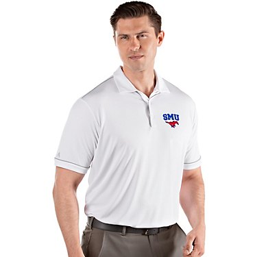 Antigua Men's Southern Methodist University Salute Polo Shirt
