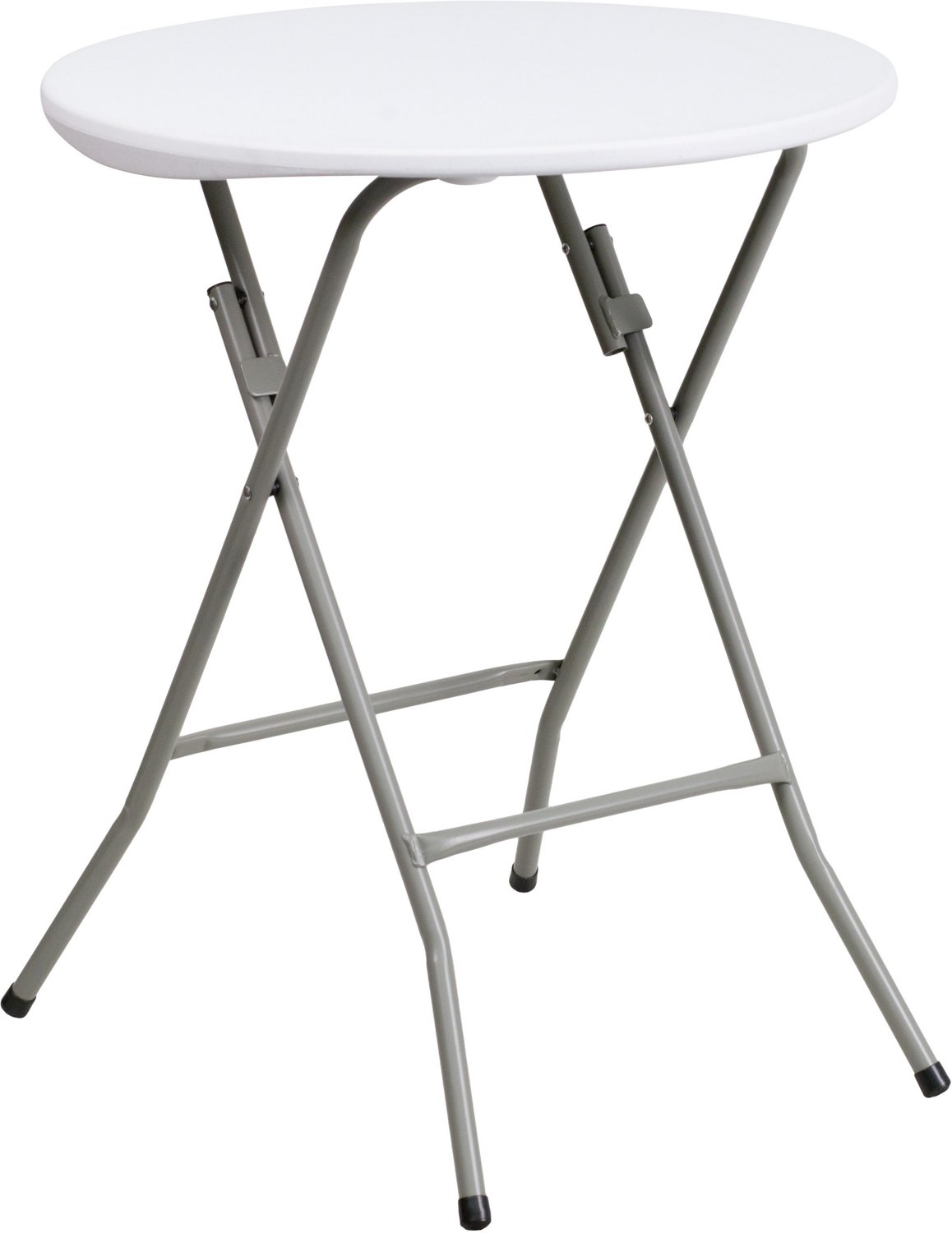 Flash Furniture 24 in Round Plastic Folding Table                                                                               