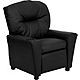 Flash Furniture Contemporary Black LeatherSoft Kids Recliner with Cup Holder                                                     - view number 1 image