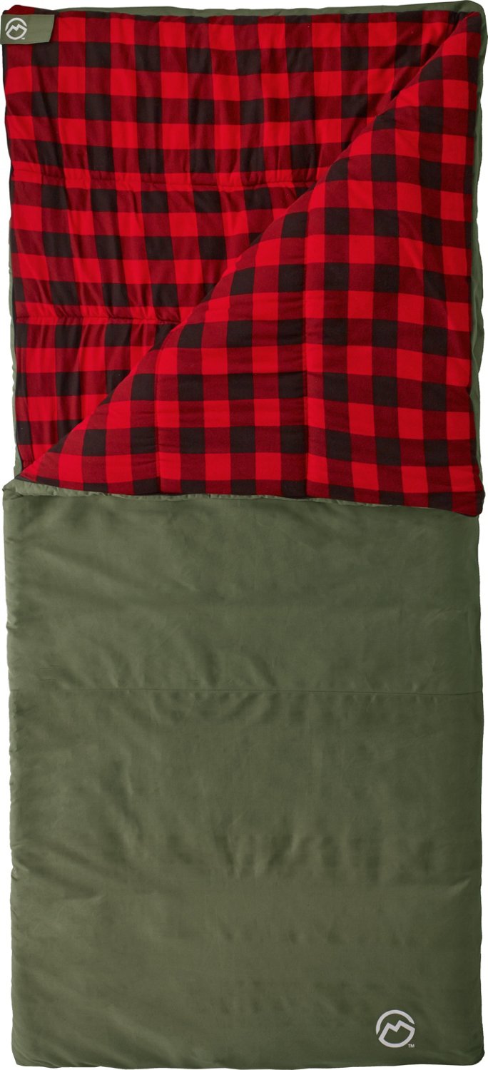 Magellan Outdoors Adults' 5 lbs Canvas Sleeping Bag Academy