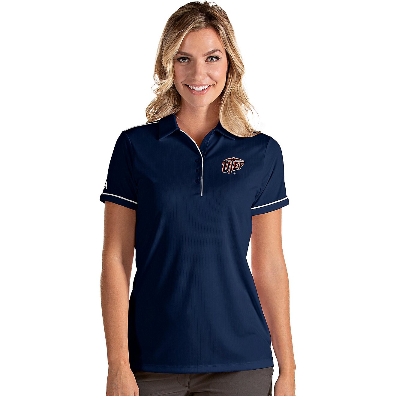 Antigua Women's University of Texas at El Paso Salute Polo Shirt                                                                 - view number 1