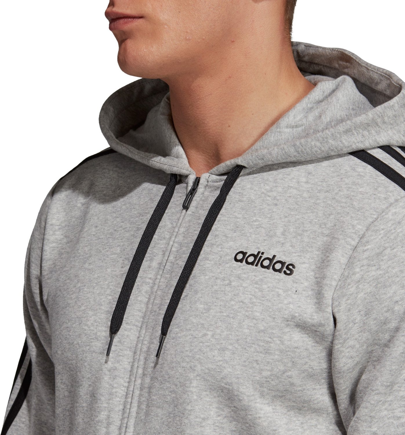 mens adidas 3 stripe sweatshirt