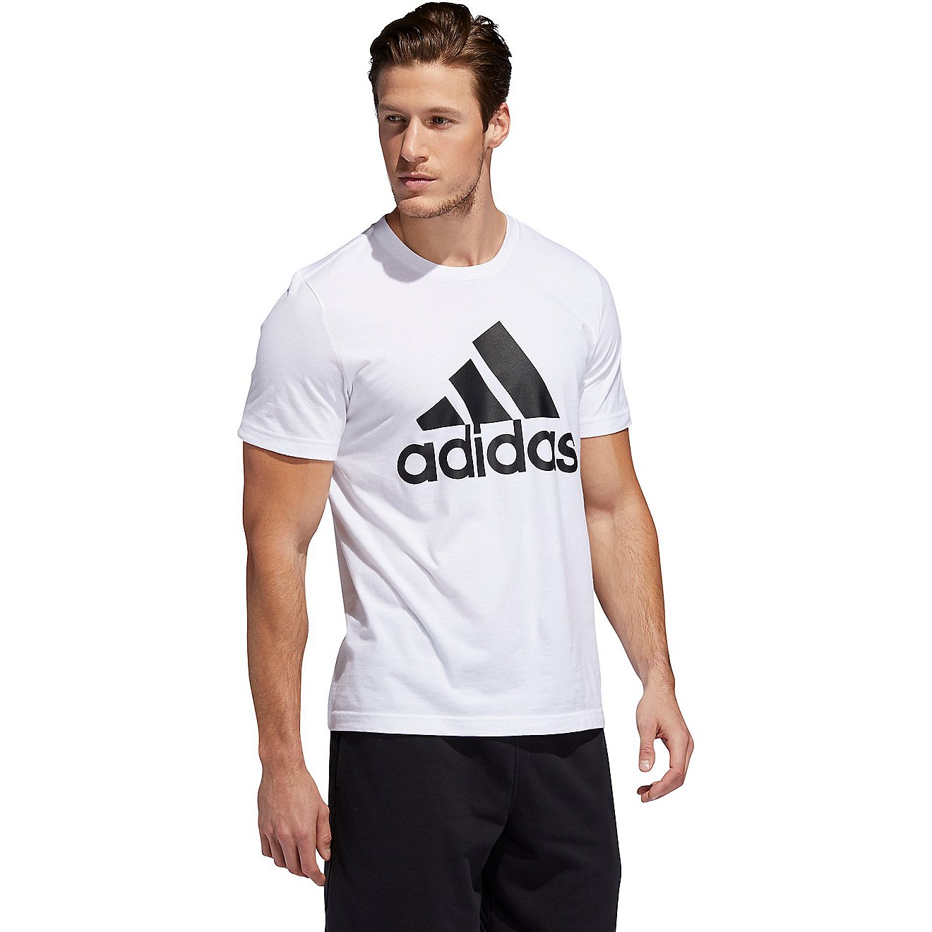 adidas Men's Badge of Sport Basic T-shirt                                                                                        - view number 10