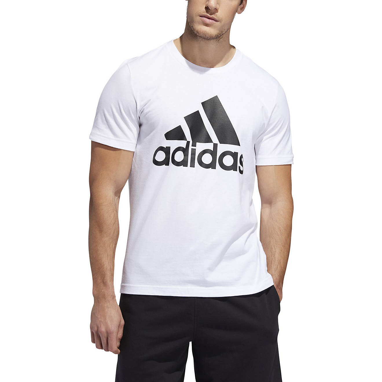 adidas Men's Badge of Sport Basic T-shirt                                                                                        - view number 1