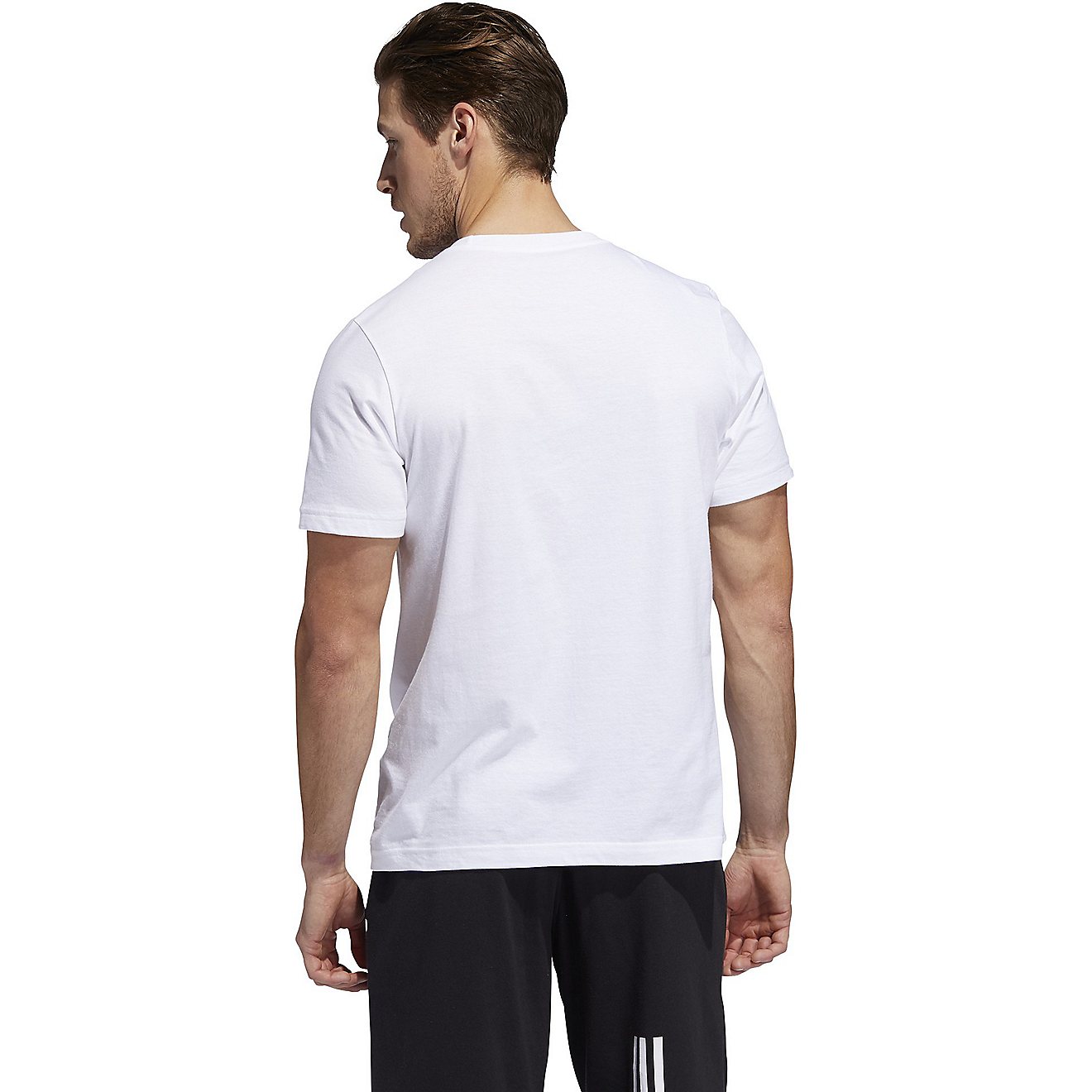 adidas Men's Badge of Sport Basic T-shirt                                                                                        - view number 3